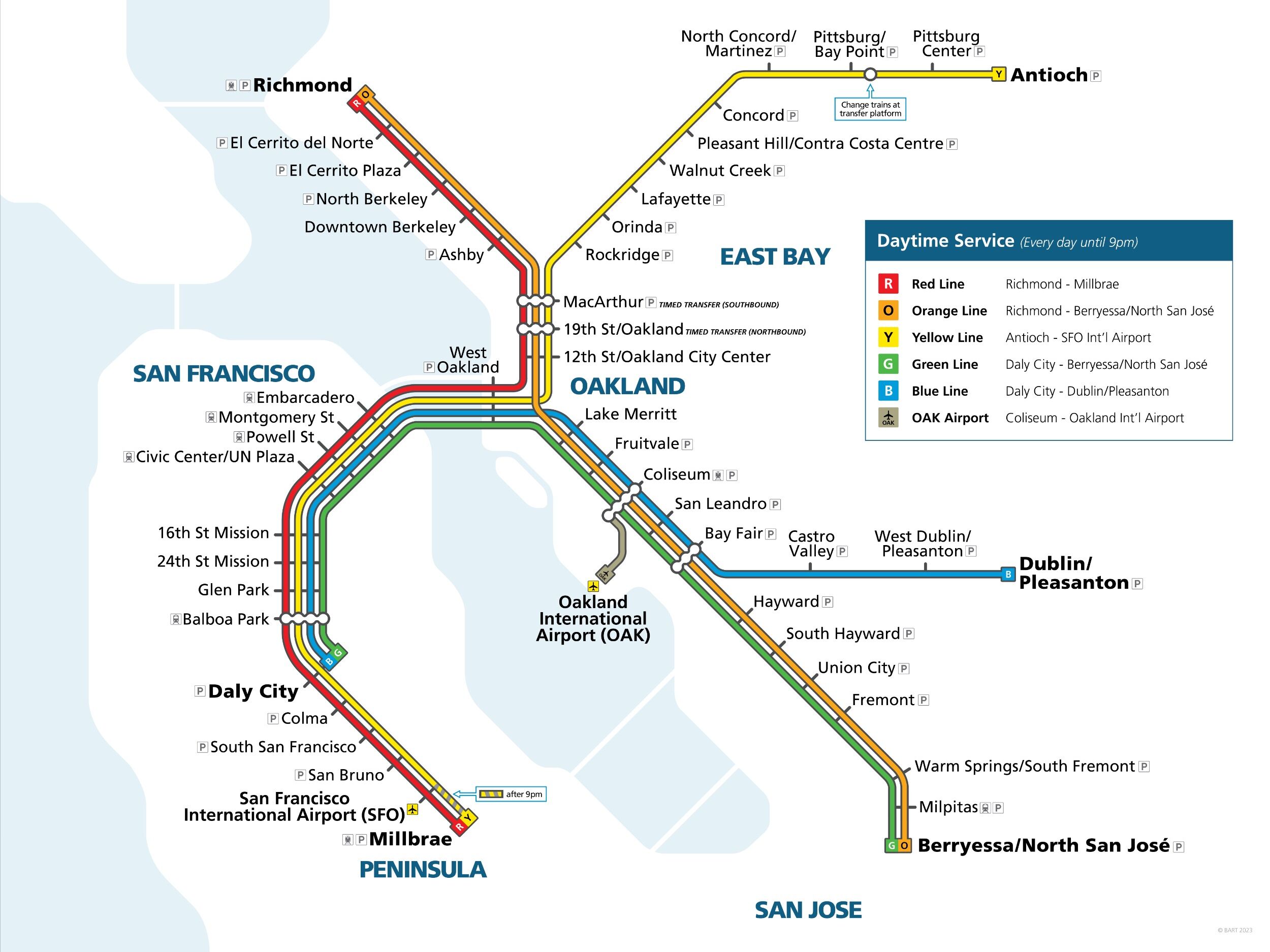 Picture of BART (Bay Area Rapid Transit)