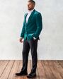 The Black Tux Green Velvet Jacket Tuxedo Green Tuxedo - thumbnail - 4