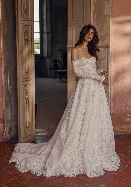 Endless Love collection by Ricca Sposa Giulia 24-001(2) A-Line Wedding Dress - 4