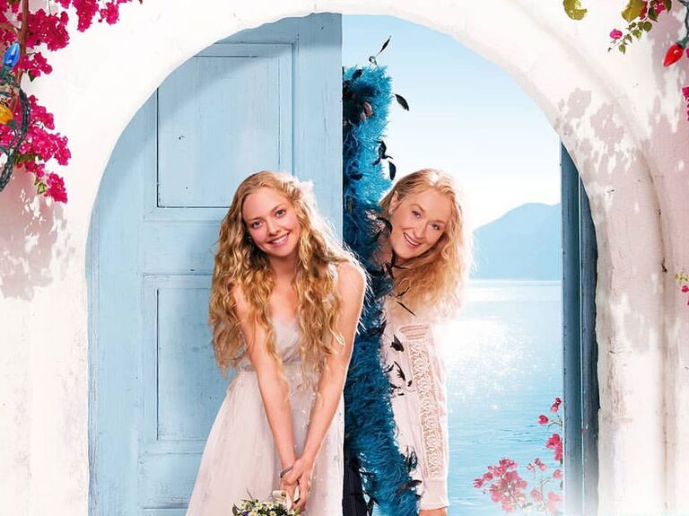 Sophie's wedding dress in Mamma Mia