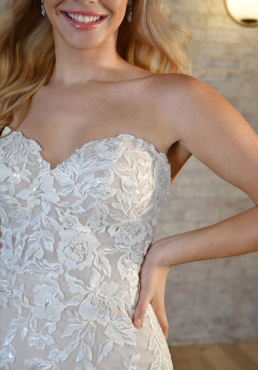 Stella York 7544 Fit-and-Flare Wedding Dress - 7