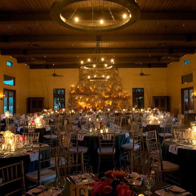 Candlelight Reception Decor