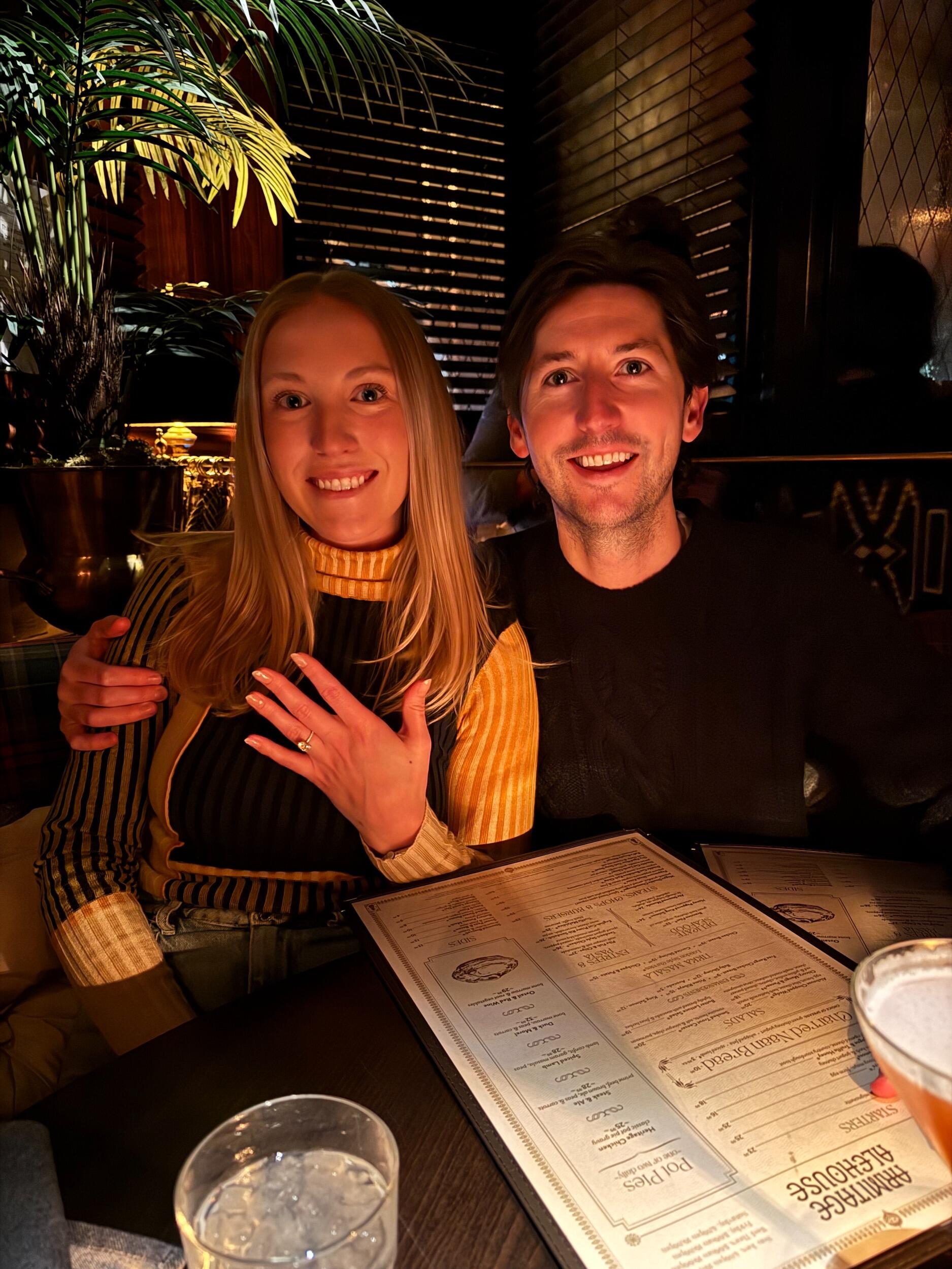 Alex and Quentin get engaged!