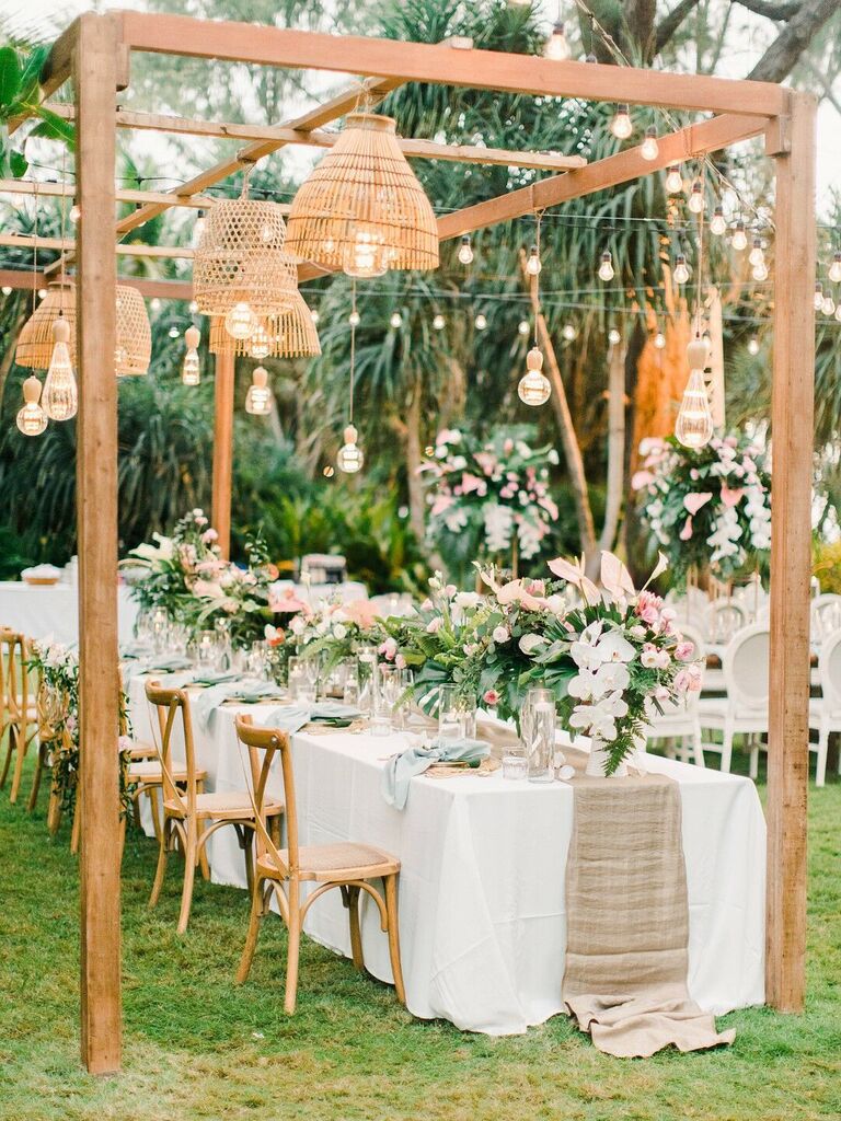 Wedding Centerpieces Tall Topical