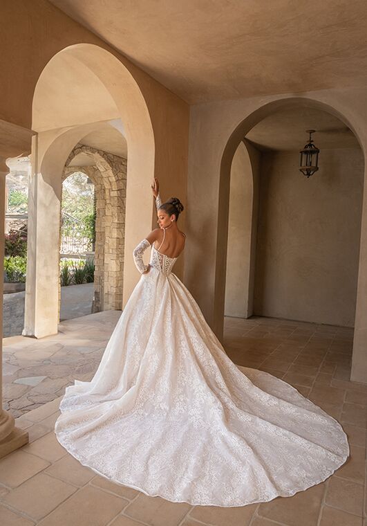 KITTY CHEN RAMONA, H2530 Ball Gown Wedding Dress - 4