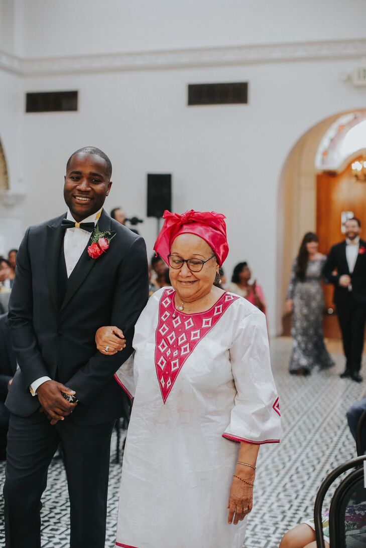 Ceremony Processional at Ebell Long Beach in California