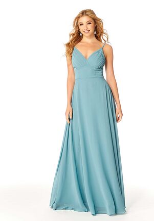 Morilee by Madeline Gardner Bridesmaids 21807 V-Neck Bridesmaid Dress