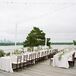 Lakefront Reception Dining Tables at The Minikahda Club