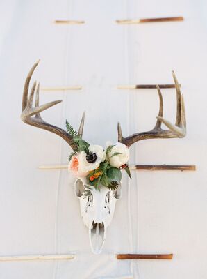 Florals Mixed With Mountain-Themed Details