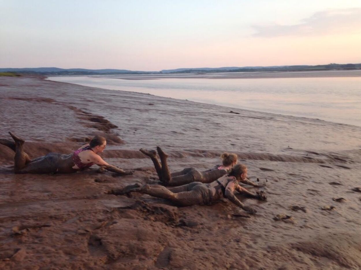 Picture of Mud sliding 