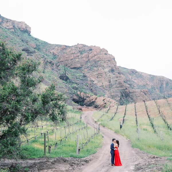 Wine vineyard engagement photoshoot ideas