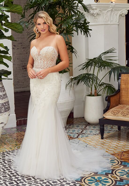 Beloved by Casablanca Bridal BL358 Amanda Mermaid Wedding Dress - 1