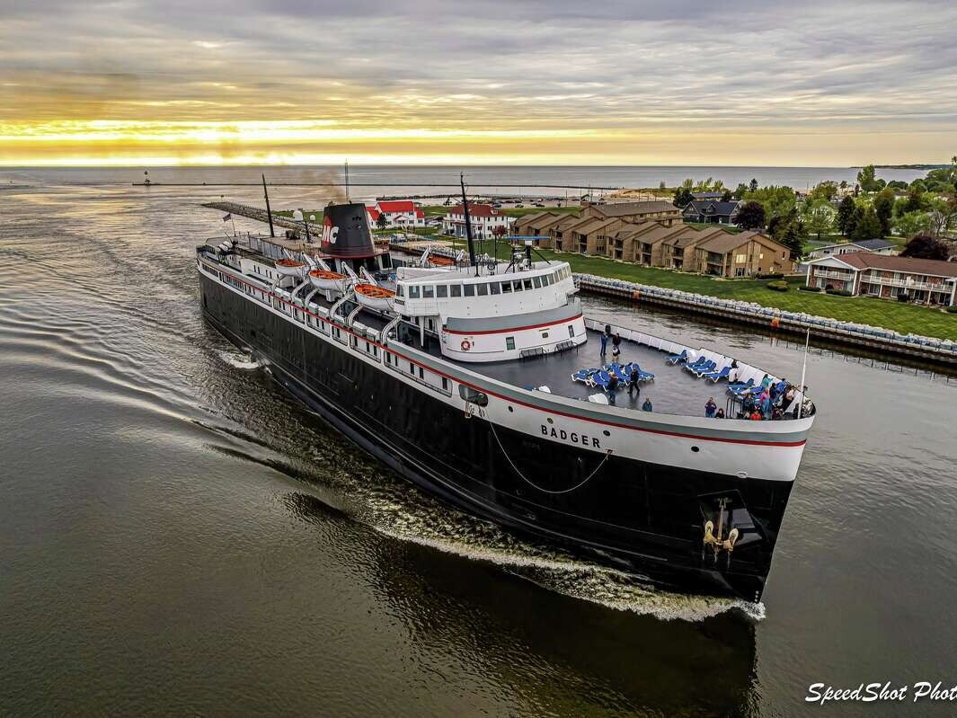 Picture of S.S. Badger Lake Michigan Carferry Service