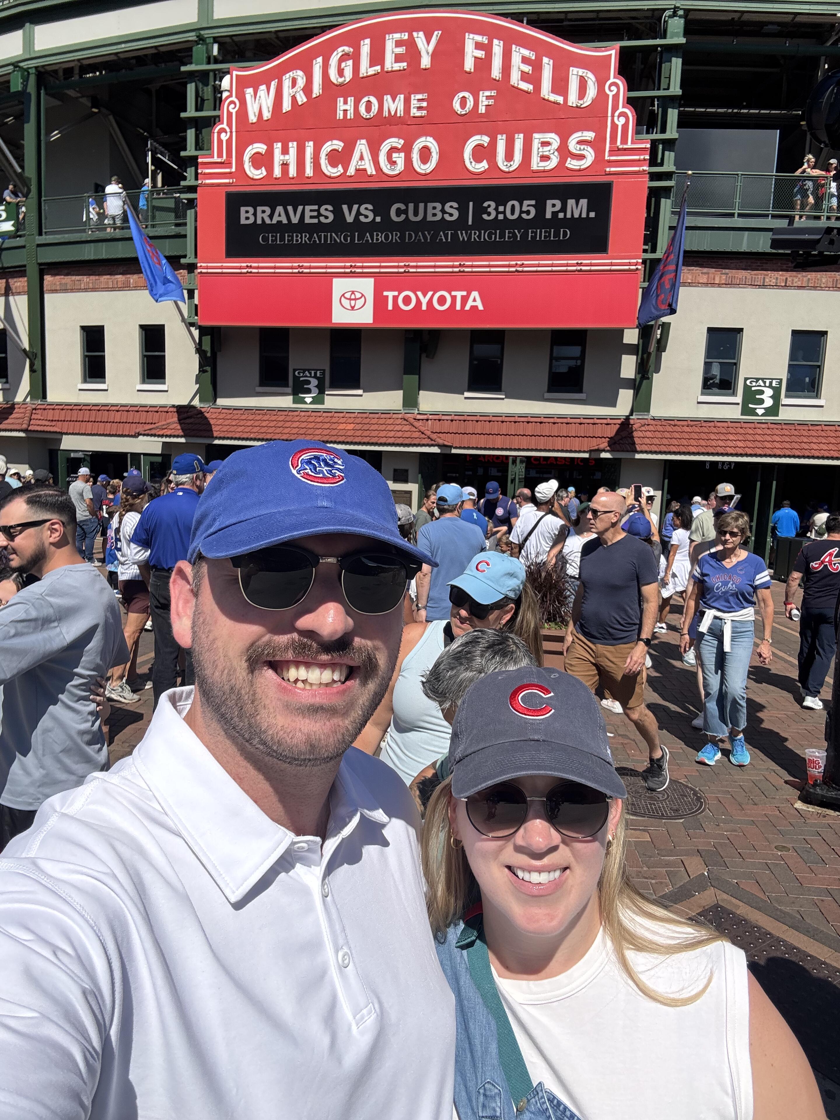 Sharing our love of sports! Go cubbies! 