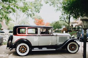 Elegant Vintage Classic Getaway Car