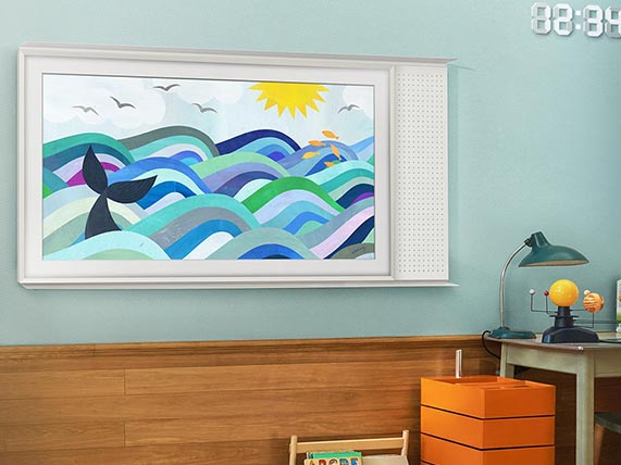 Samsung The Frame Smart TV for your wedding registry