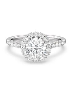With Clarity Glamorous Cushion, Round, Oval Cut Engagement Ring