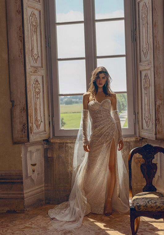Endless Love collection by Ricca Sposa Muzio 24-030(2) Fit-and-Flare Wedding Dress - 5