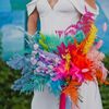 This Wedding at Basilica Hudson in Upstate New York is a Masterclass in Rocking Bold Colors