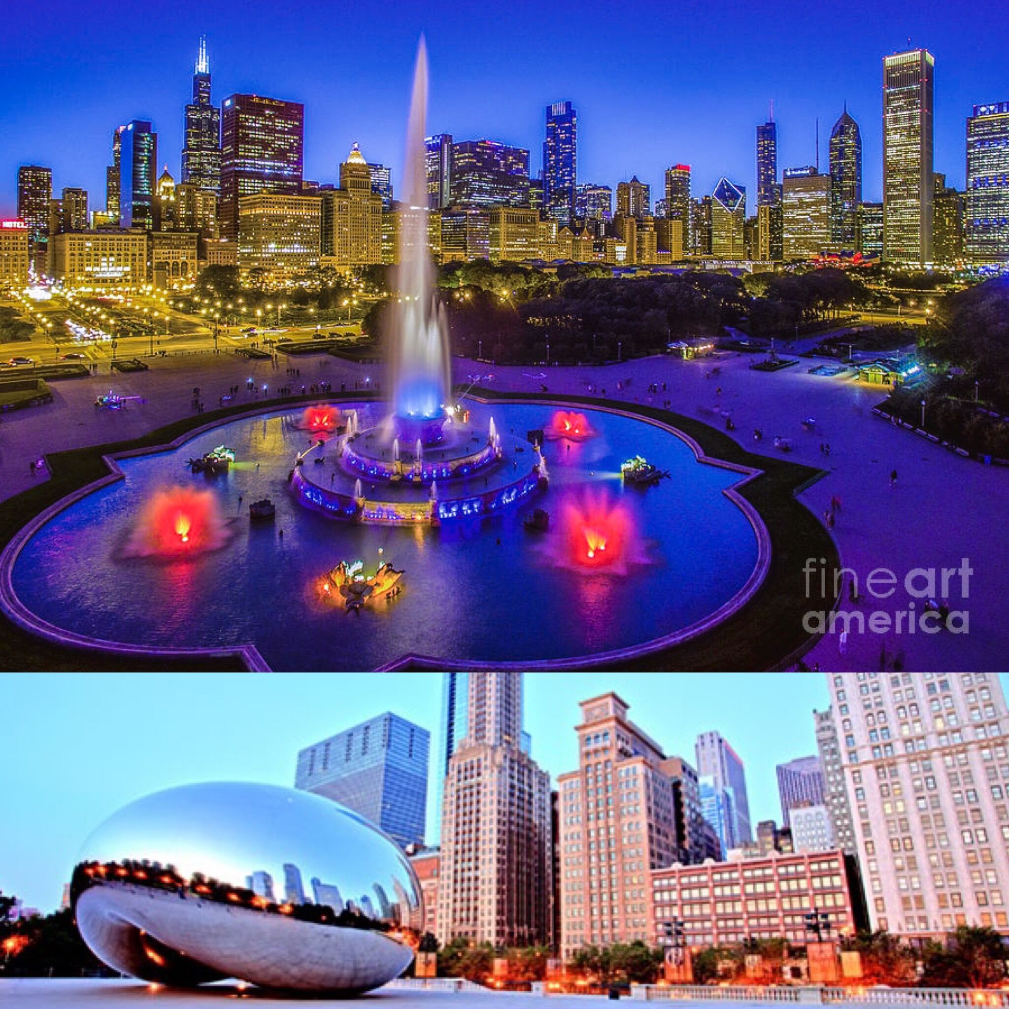 Picture of Millenium and Grant Parks
