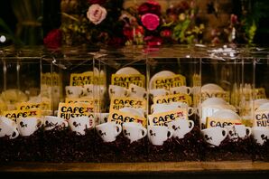Coffee Cup Wedding Favors