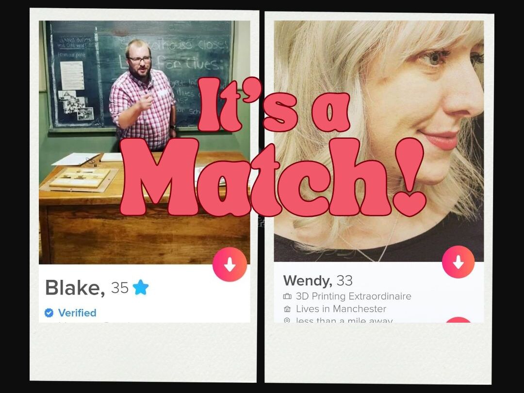 Picture of Blake + I Match on Tinder!