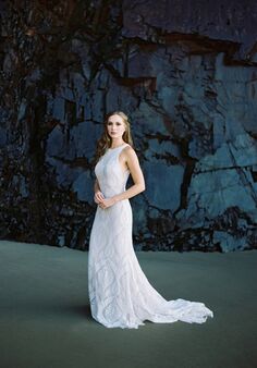 Wilderly Bride Marlowe- F116 Sheath Wedding Dress
