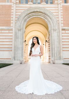 Stella York 7335 Column Wedding Dress