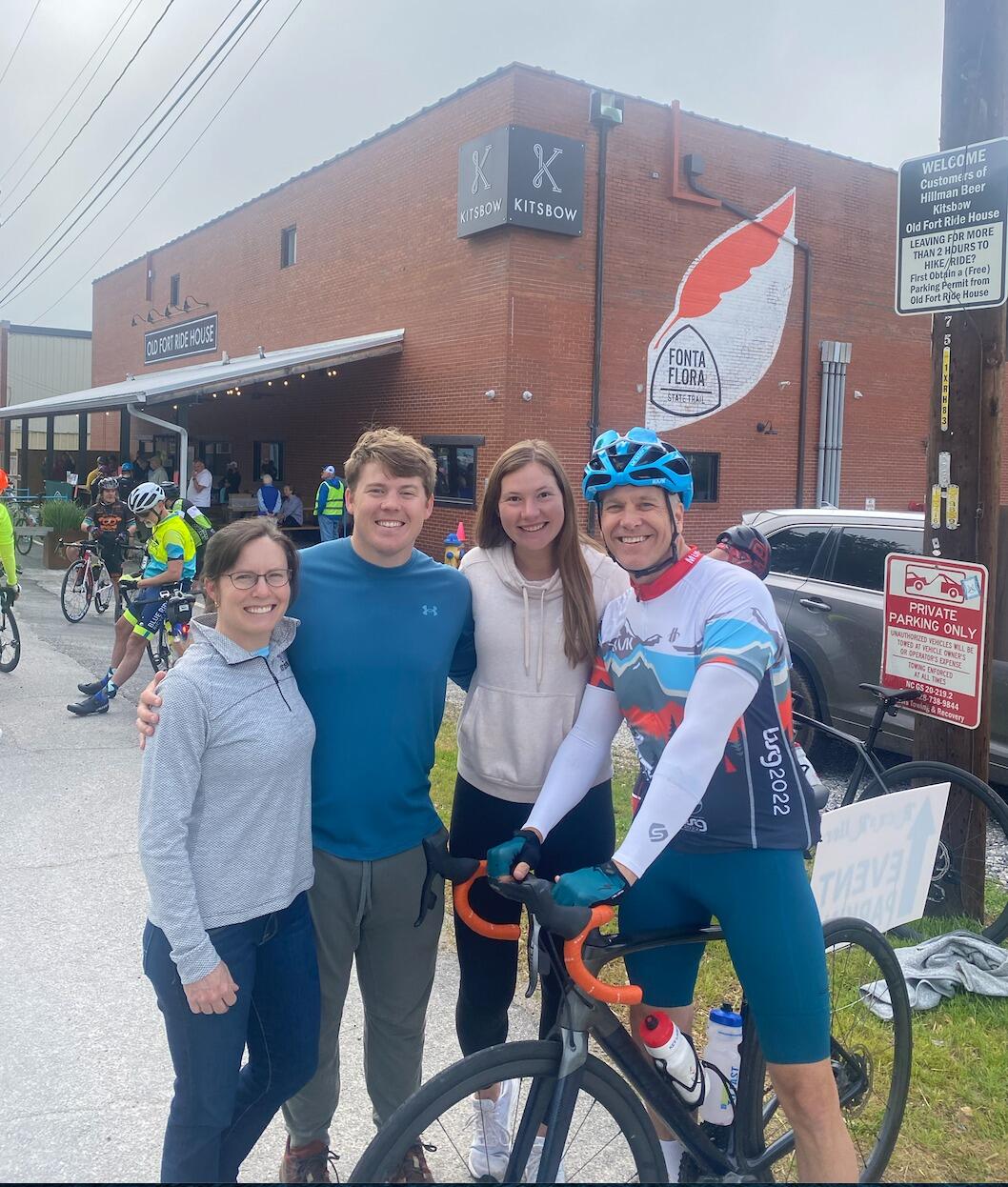 Loved getting to cheer Brian on as he raced through the mountains of Old Fort, NC!