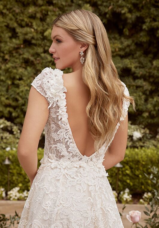 Casablanca Bridal 2463 Georgia A-Line Wedding Dress - 4