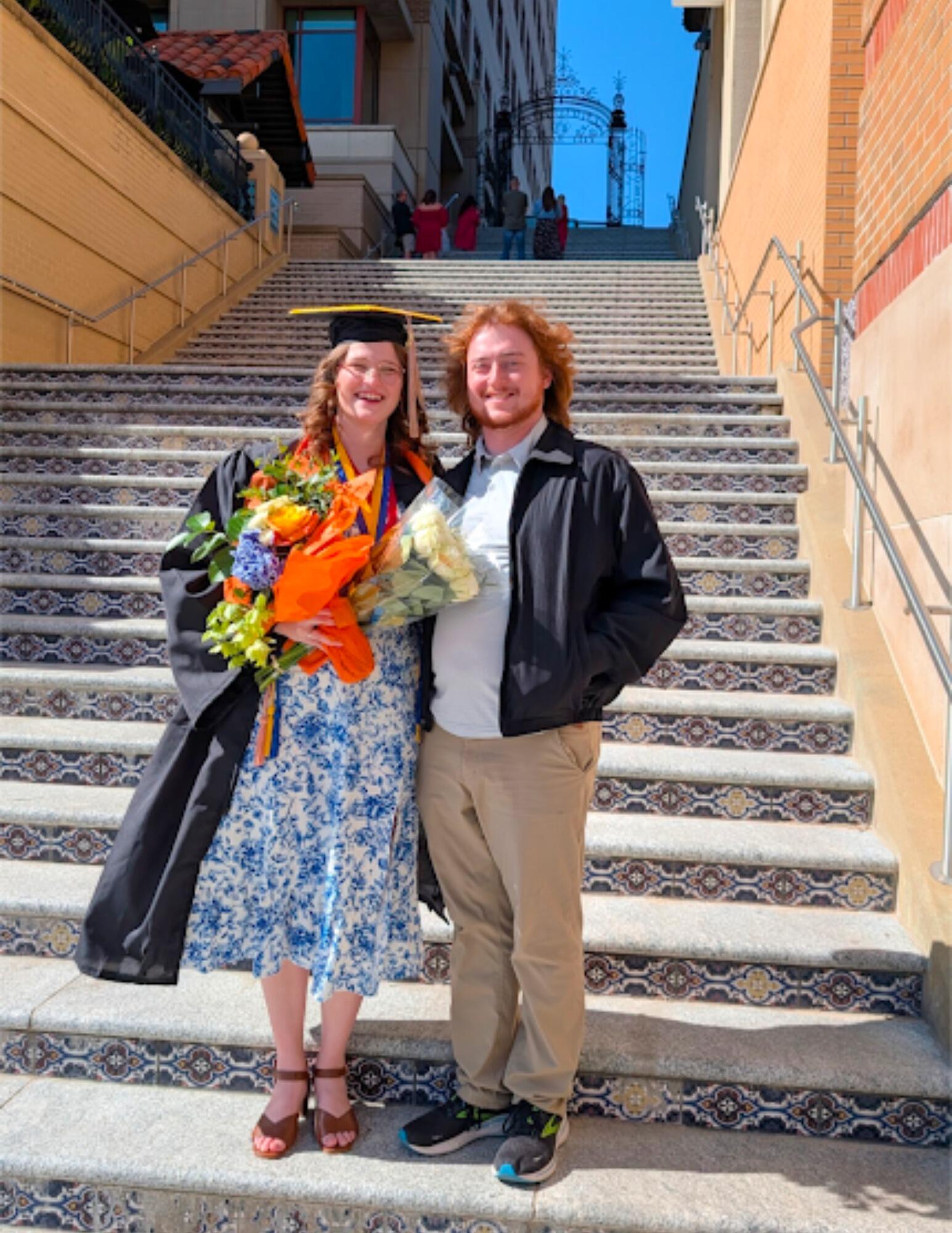 ... and then graduation for Cassandra! #RooUp