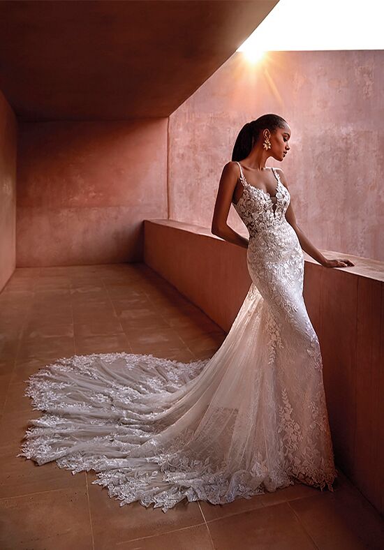 PRONOVIAS SEYCHELLES Mermaid and Trumpet Wedding Dress - 1