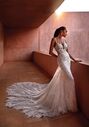 PRONOVIAS SEYCHELLES Mermaid and Trumpet Wedding Dress - thumbnail - 1