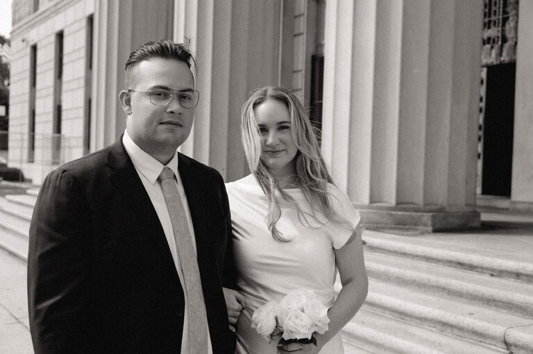 Christina & Brandon Home Page Banner