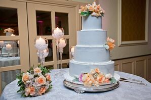 Gray Wedding Cake