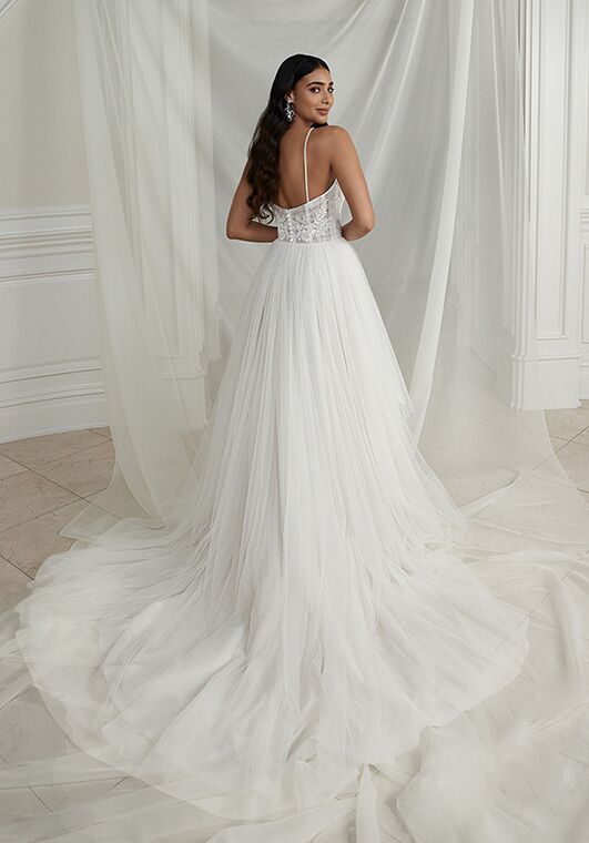 Justin Alexander Emmie A-Line Wedding Dress - 3