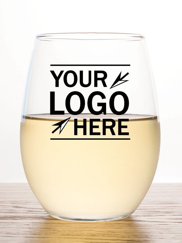 etsy disney wedding favors personalized stemless wine glass