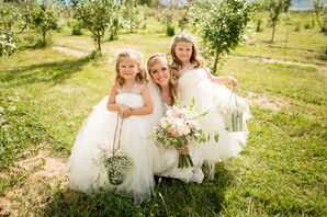 DIY Ivory Tutu Flower Girl Dresses