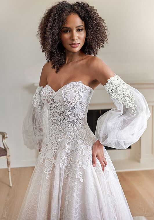 Jasmine Couture T232058X A-Line Wedding Dress - 2