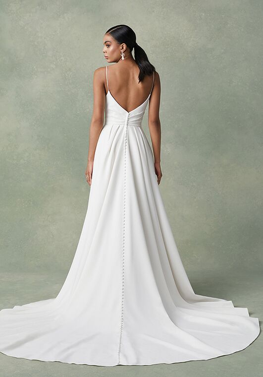 Justin Alexander Frankie A-Line Wedding Dress - 4