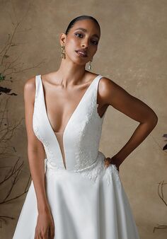 Justin Alexander Gibson A-Line Wedding Dress