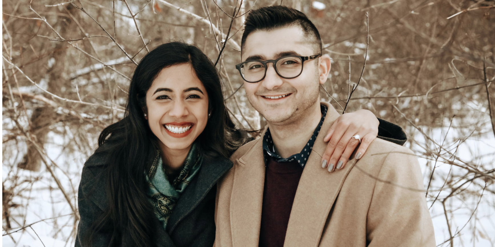 Sabrina & Mohiman Home Page Banner
