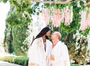 Los Angeles-based sweethearts Tertulien Thomas and Kristopher (Kris) Elder had been discussing the idea of marriage for some time. “Little did Kris kn
