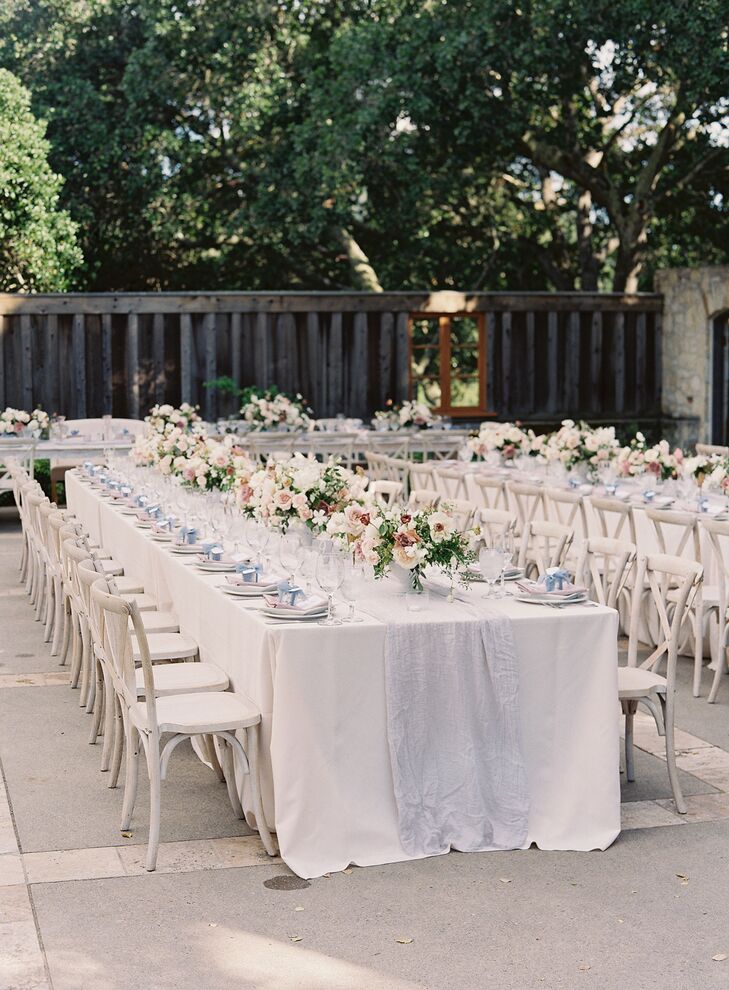 Romantic Reception at Holman Ranch in Carmel Valley, California