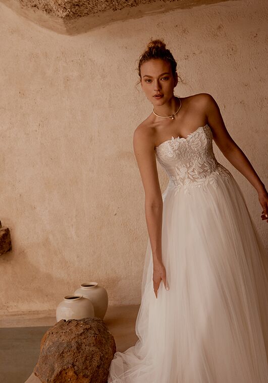 Lillian West 66361 A-Line Wedding Dress - 5