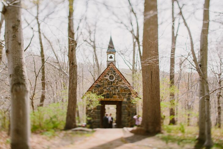 Private Chapel Outdoor Wedding Ceremony