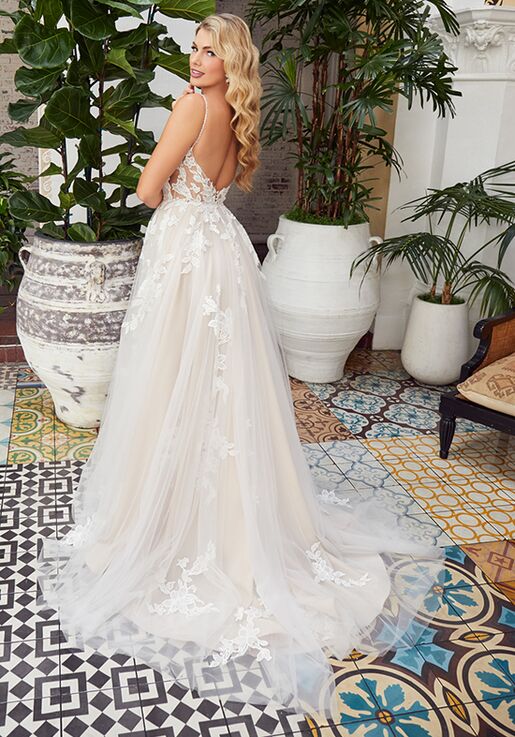 Beloved by Casablanca Bridal BL354 Callie A-Line Wedding Dress - 4
