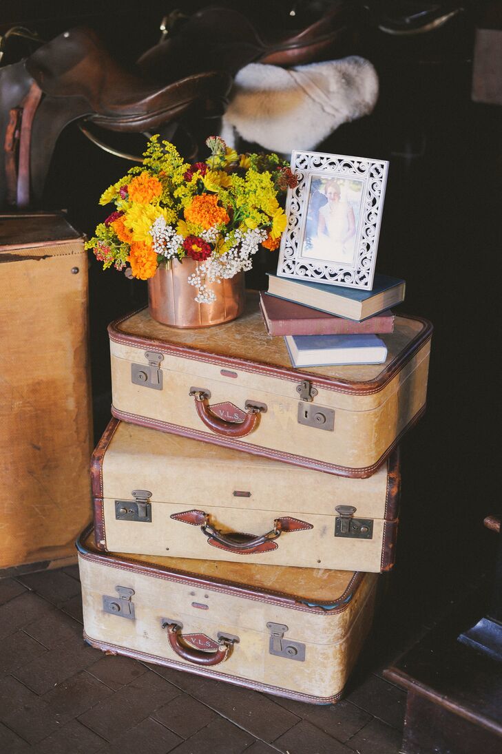 Vintage Suitcase Decor
