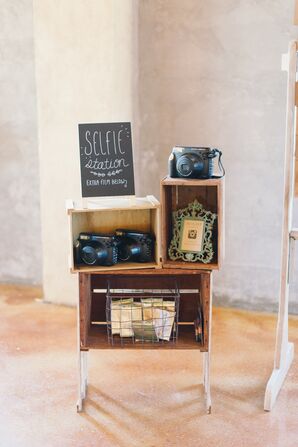 Rustic Antique Selfie Station