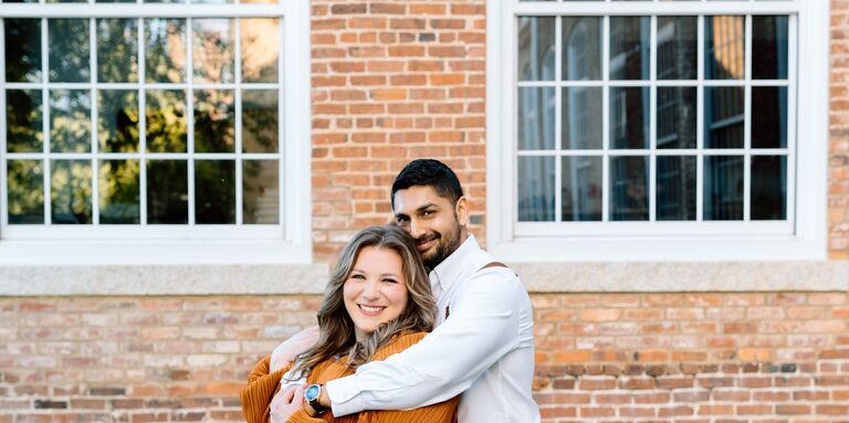 Britt & Onkar Home Page Banner